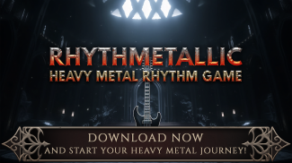Rhythmetallic: เกมจังหวะโลหะ screenshot 11