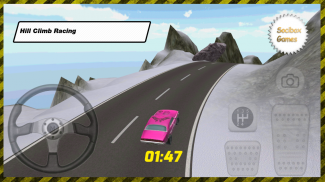 pink car game screenshot 2