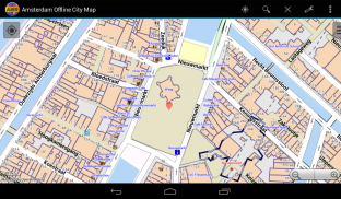 Mapa offline de Ámsterdam screenshot 0