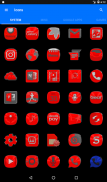 Bright Red Icon Pack screenshot 18