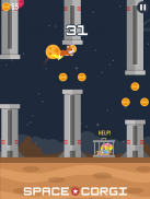 Space Corgi - Dog jumping space travel game screenshot 6