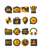 Yellowdiant - Icon Pack screenshot 4