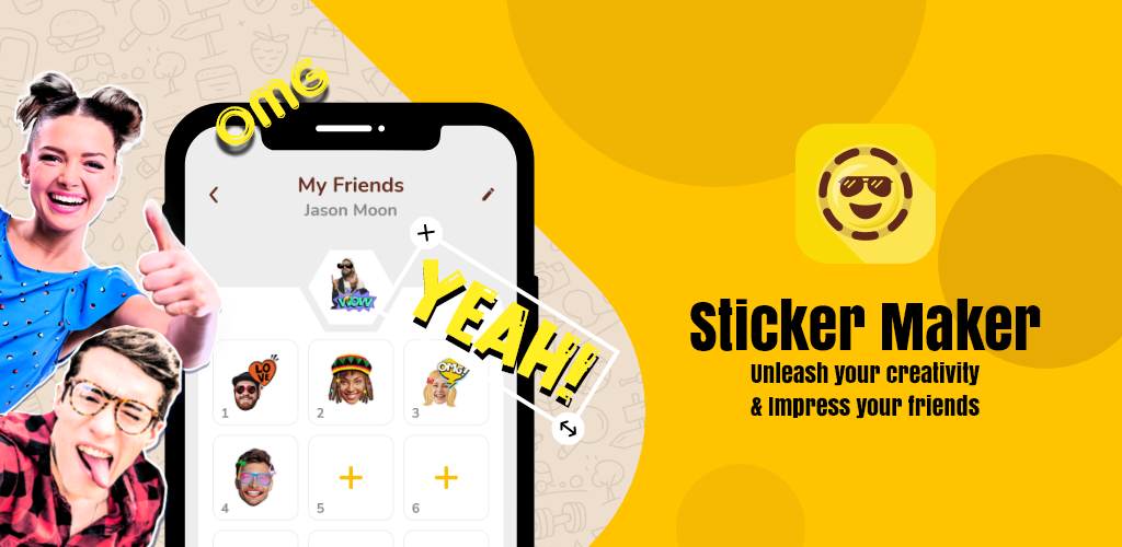 Download do APK de Animated Stickers Maker & GIF para Android