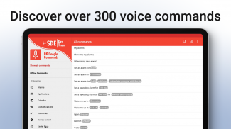 OK Google Voice Commands screenshot 1