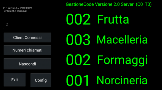 Gestione code screenshot 1