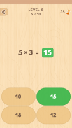 Multiplication table screenshot 21