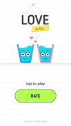 Love Glass : Draw a Line for a happy water glass screenshot 0