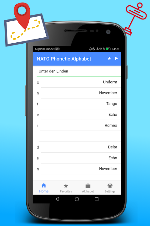 Nato Phonetic Alphabet Alfa Bravo Charlie Delta 3 7 0 Download Android Apk Aptoide