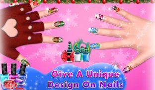 Christmas Nail Art Salon Games screenshot 3