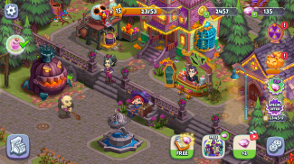 Monster Farm: Feliz Halloween en la Villa Fantasma screenshot 3