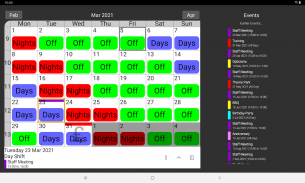 Shift Work Calendar screenshot 13