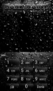 Dark Rainy Keyboard Wallpaper screenshot 2