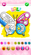 Glitter Butterfly Coloring - L screenshot 11