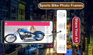 Sports Bike Photo Editor screenshot 1