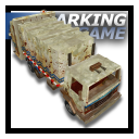 City Garbage Truck Parking Icon