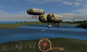 Balloon Gunner 3D - tirador dirigible steampunk screenshot 0