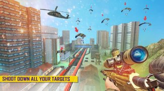 Sniper 3D: Jogo de tiro ao trem screenshot 4