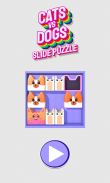 Cats Vs Dogs! Slide Puzzle screenshot 0