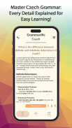 Grammarific: Czech Grammar screenshot 2