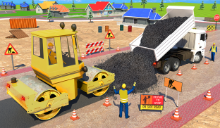 Highway Construction Games 3d screenshot 22