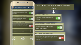 Apresentador de nome do chamador Flash on call SMS screenshot 13