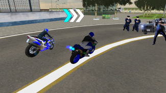 Theft Bike Police chase screenshot 4