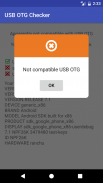 USB OTG Checker ✔ - OTG dispositivo compatível? screenshot 1