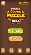 Cookie Puzzle: Hexa screenshot 8