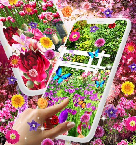 Flower Garden Live Wallpaper 18 6 Android Apk Aptoide - Garden Live Wallpaper Image