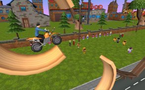 Dirt Bike - Cartoon Trial screenshot 5