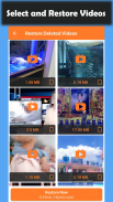 Deleted Video Recovery - Restore Deleted Videos screenshot 1