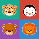 Animals memory game for kids 2