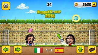⚽ Puppet Soccer 2014 - كرة القدم ⚽ screenshot 2