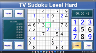 TV Sudoku: 4x4, 9x9 and 16x16 screenshot 0