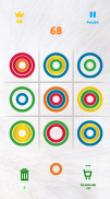 Noughts And Noughts White - New Match Color Rings screenshot 4