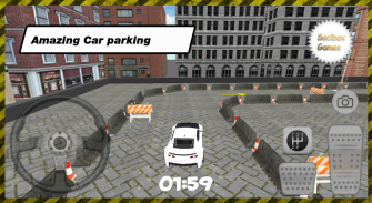 Città Muscle Car Parcheggio screenshot 9