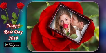 Happy rose day 2019  - Couple rose day photo frame screenshot 2