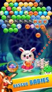 Bunny Bubble Shooter Pop: Magic Match 3 Island screenshot 1