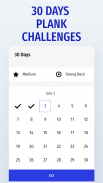 Plank Timer - Workout Plan 30 days ,Challenge App screenshot 1