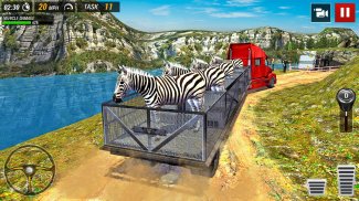 Offroad Truck Animal Transport Games screenshot 6