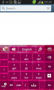 Teclado Rosa Galaxy S4 screenshot 2