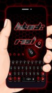 Keyboard Hitam Klasik Merah screenshot 0