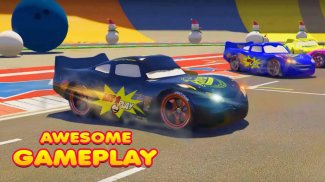 Superhero Car Race: Mega Ramp screenshot 1