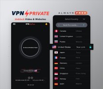VPN Private : Unblock Websites Free VPN Proxy screenshot 1
