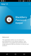BlackBerry Password Keeper screenshot 0