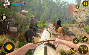 Cowboy Horse Riding Simulasi screenshot 2