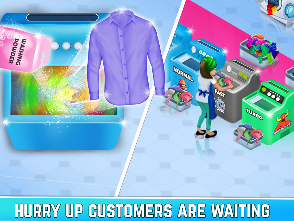 Laundry Service Dirty Clothes Washing Game 1 18 Unduh Apk Android - laundromat dry cleaning roblox