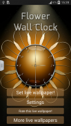 Flower Wall Clock screenshot 9