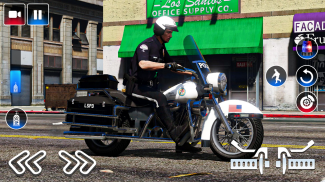 Police Bike Chase Stunt Games screenshot 2