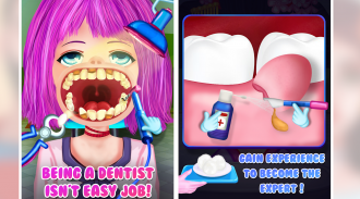 Dentist ASMR Salon Doll Games screenshot 13